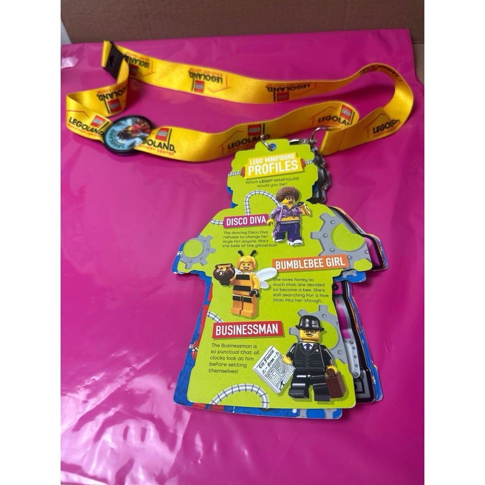 LEGO Discovery Center Activity Pack & Lanyard - Ninjago Duplo Cars Pirates New